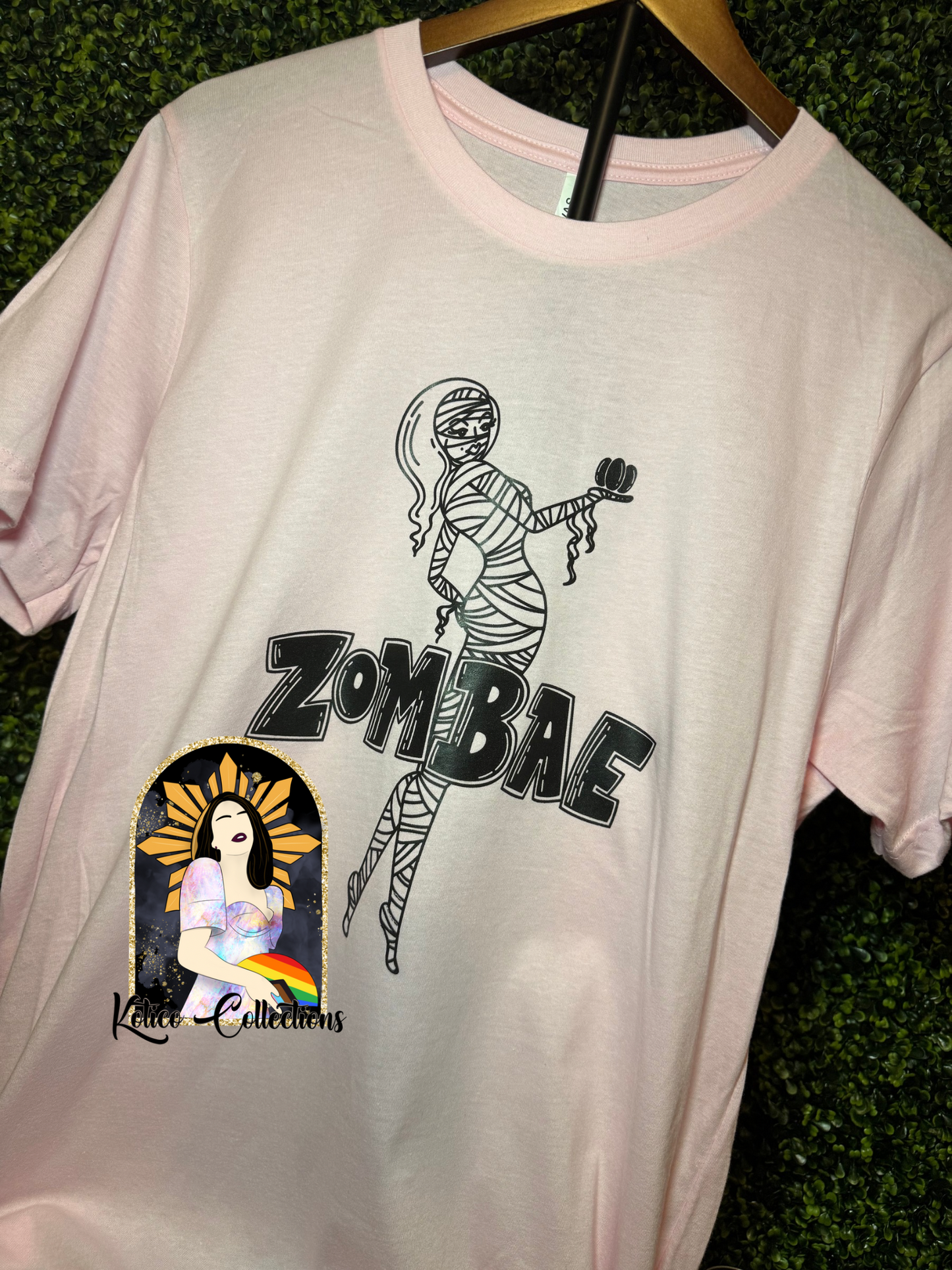 π§ββοΈ ZOMBAE Light Pink Tee