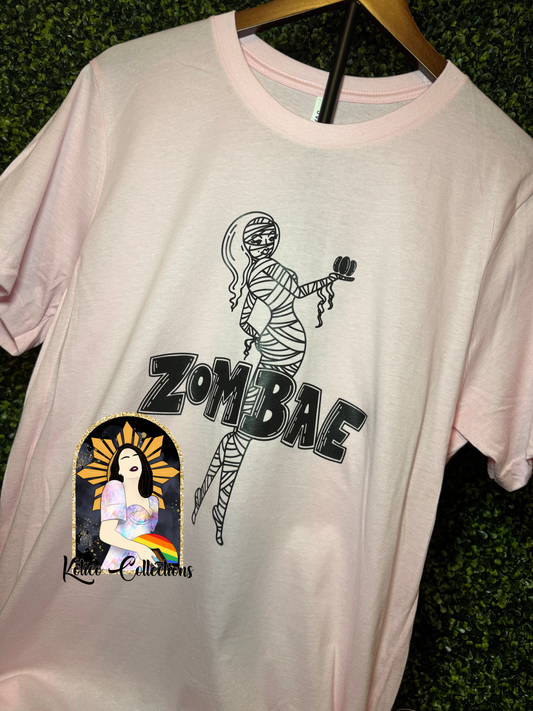 🧟‍♀️ ZOMBAE Light Pink Tee